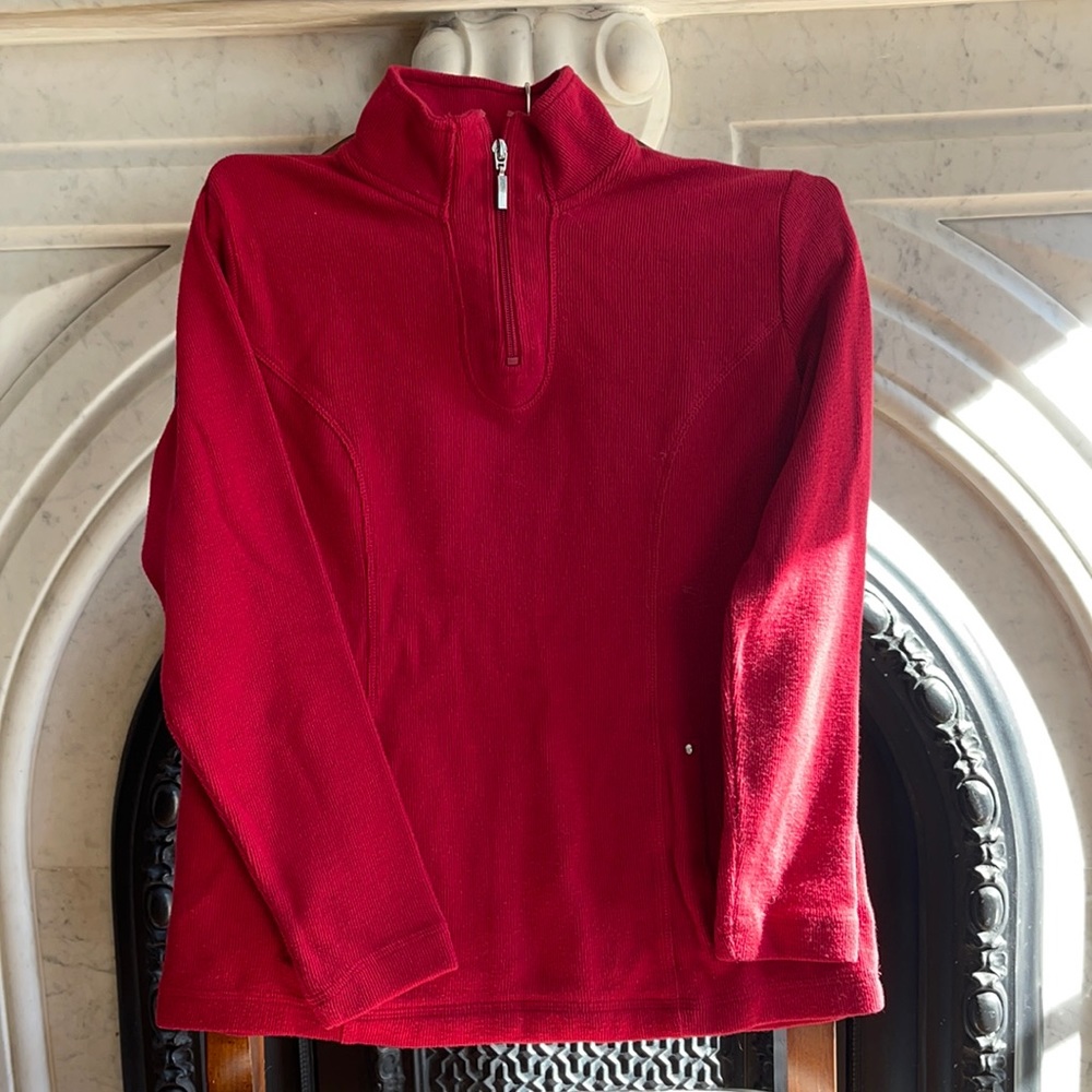 Red Karen Scott Sport sweater